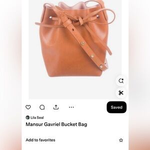 Mansur Gavriel Mini Bucket Bag
